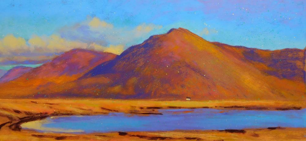 Camille Leblond » pastels » Achill Island Vers Mulranny