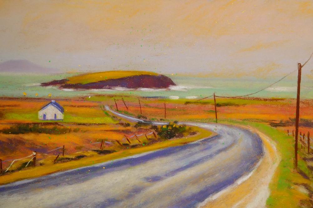 Camille Leblond » pastels » Achill Island Route de Purteen