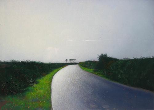 Camille Leblond » pastels » Route de plougrescant