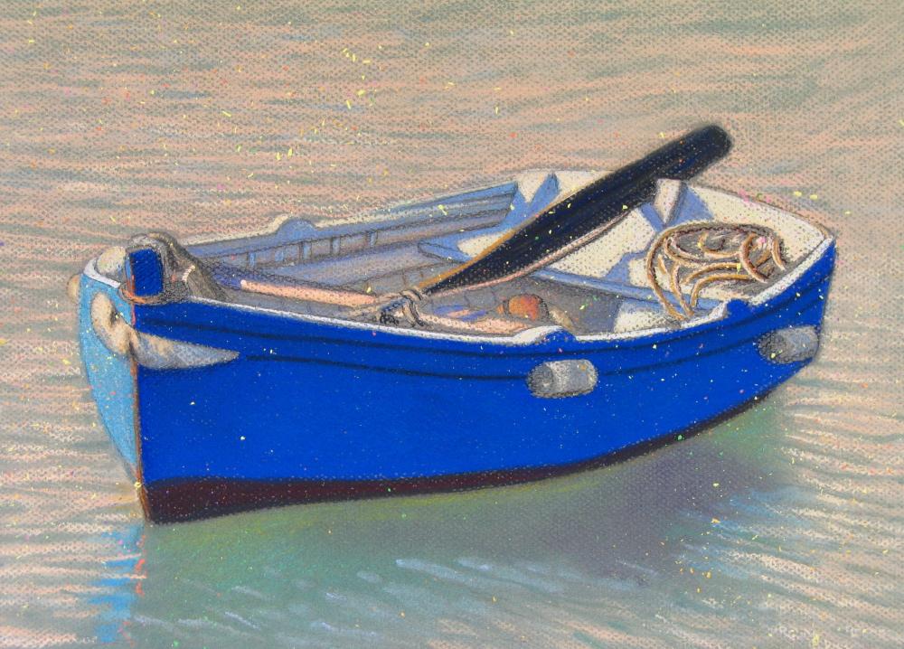 Camille Leblond » pastels » Barque bleue