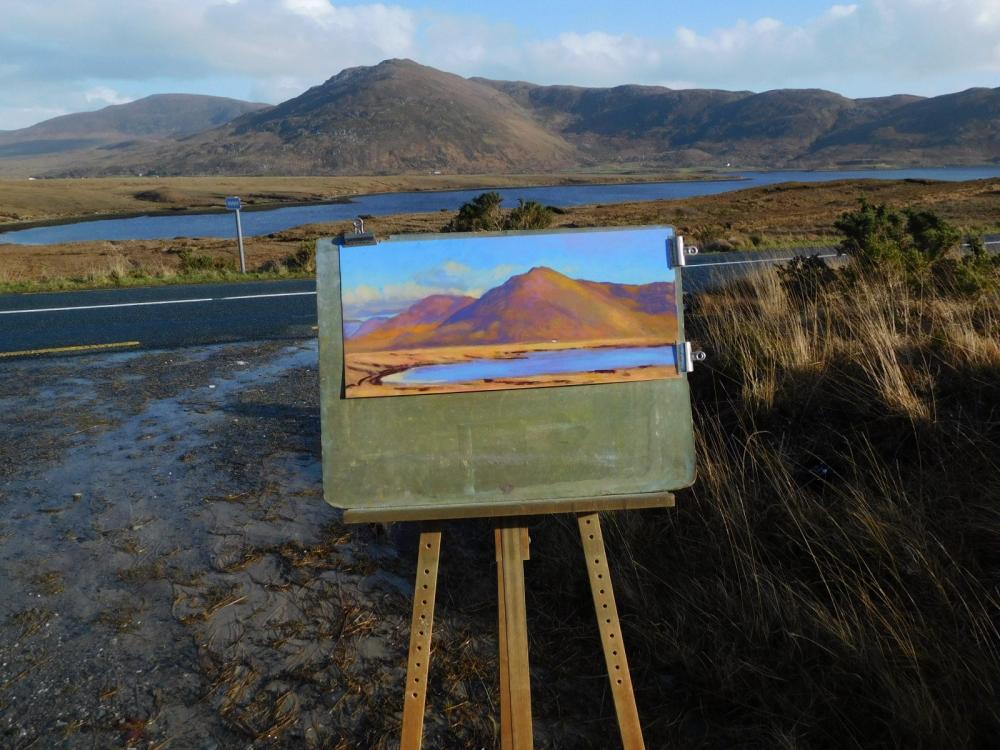 Camille Leblond » pastels » Achill Island Janvier Février 2016