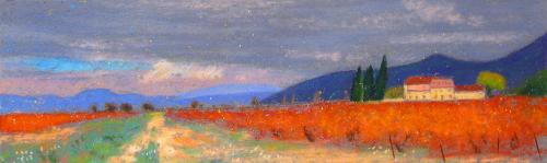 Camille Leblond » pastels » Du côté de Sablet