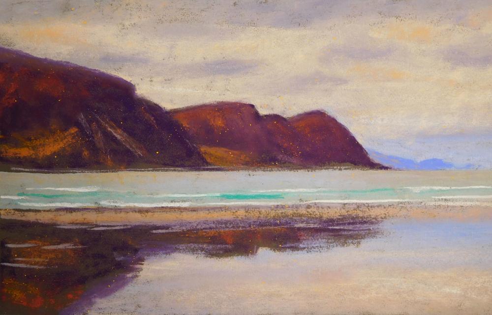 Camille Leblond » pastels » Achill Island Keel Beach