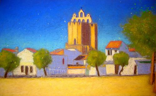 Camille Leblond » pastels » Les Saintes Maries de La Mer