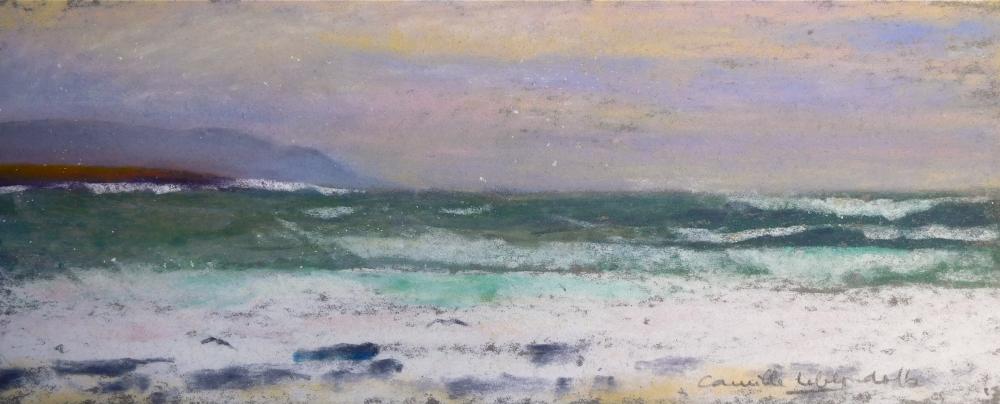 Camille Leblond » pastels » Achill Island Jour de Tempête