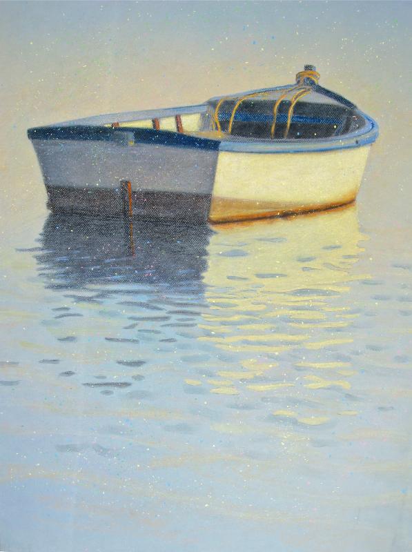 Camille Leblond » pastels » Barque de Bretagne