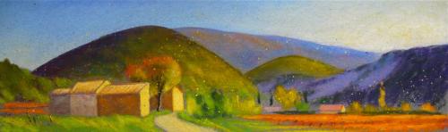 Camille Leblond » pastels » Vers Mollans sur Ouvèze