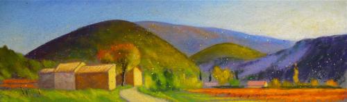 Camille Leblond » pastels » Vers Mollans sur Ouvèze