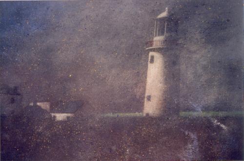 Camille Leblond » pastels » Phare de Clare. Irlande